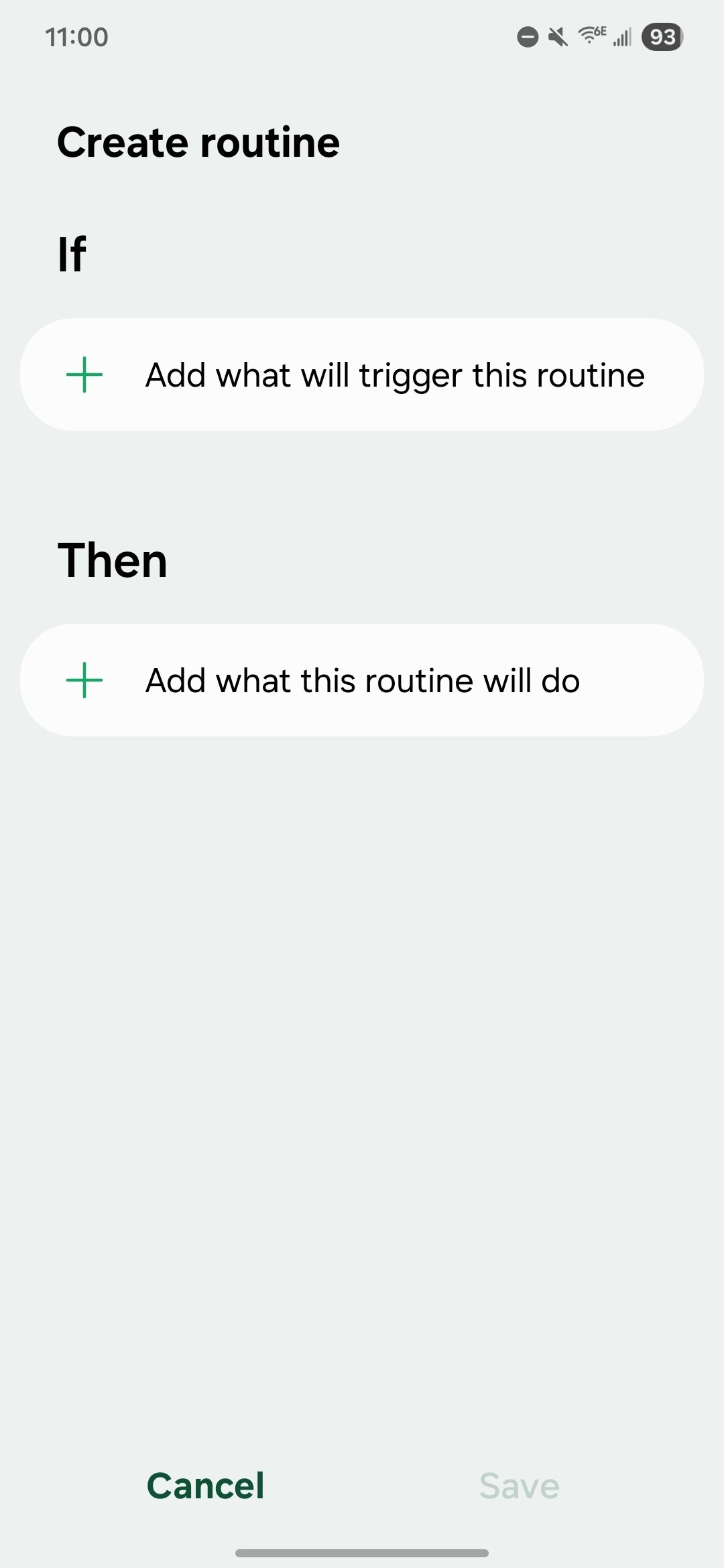 Setting up Samsung Routines to find a lost phone.