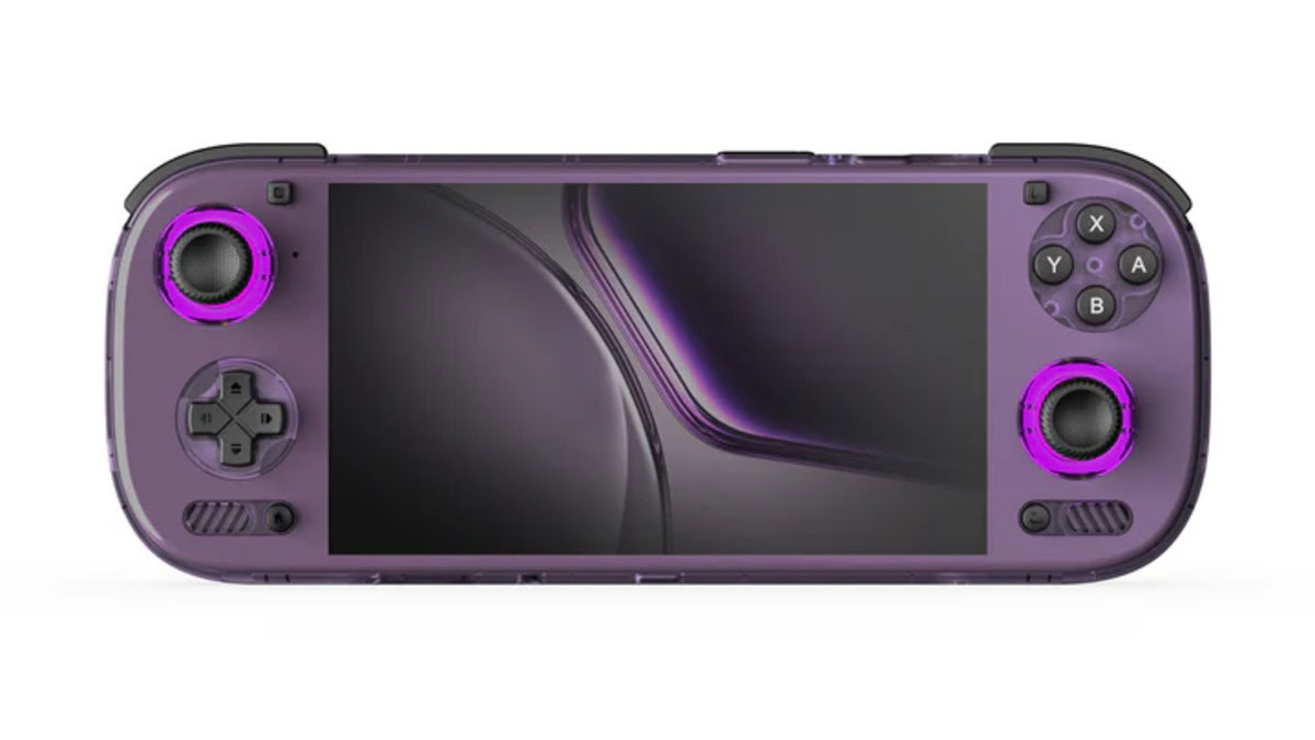 AYN Odin 3 clear purple