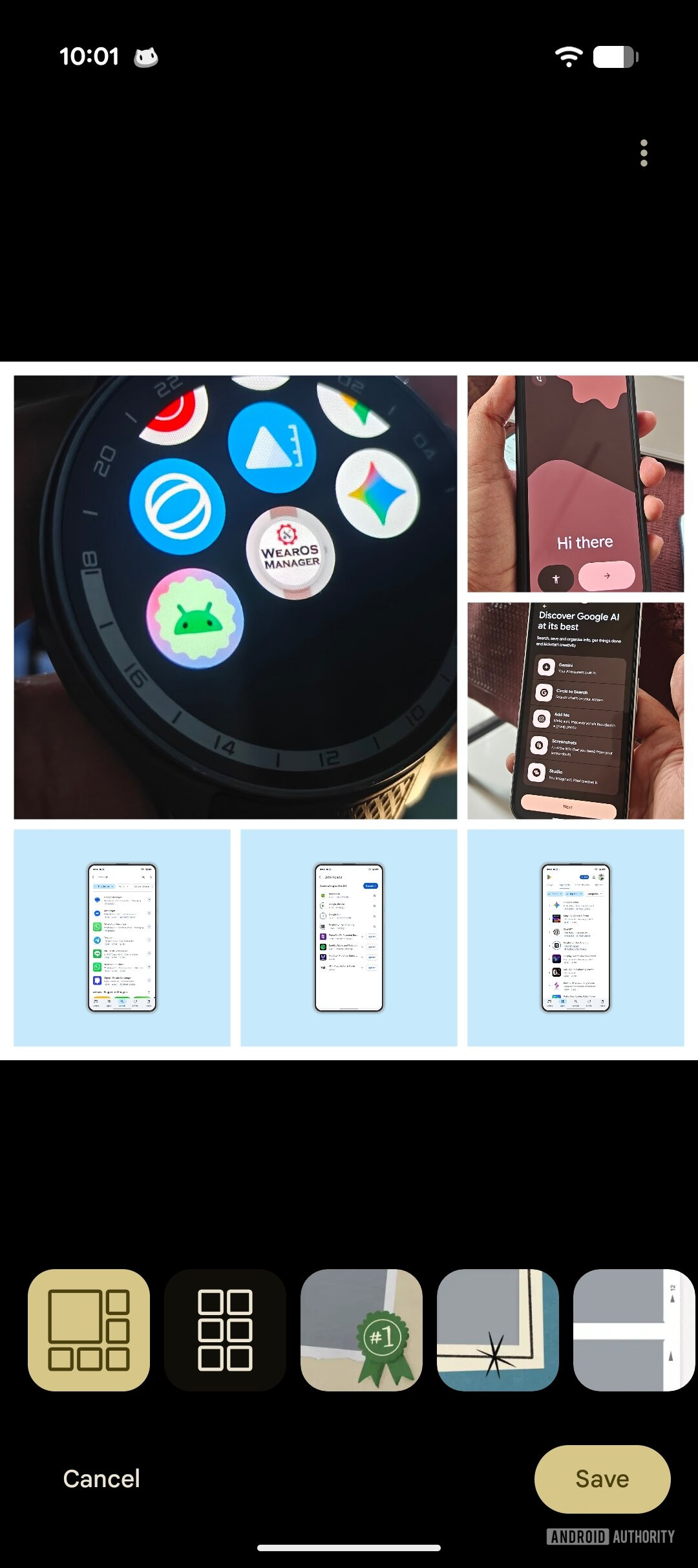 Google Photos Collage Editing process (1)