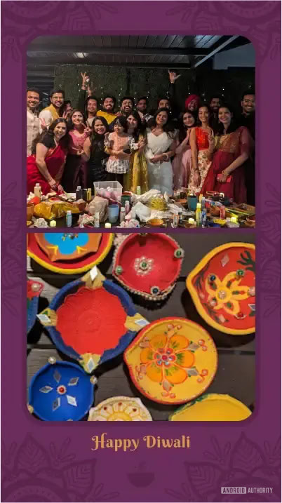 Google Photos Upcoming Collage option Rangoli