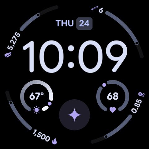Google Watch 4 New Watchface Modular