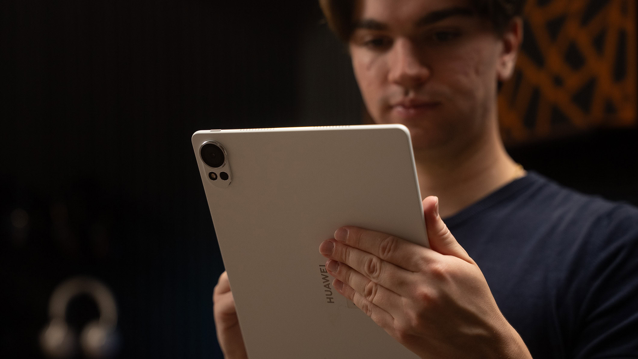 Huawei MatePad 12 X tablet held in hand