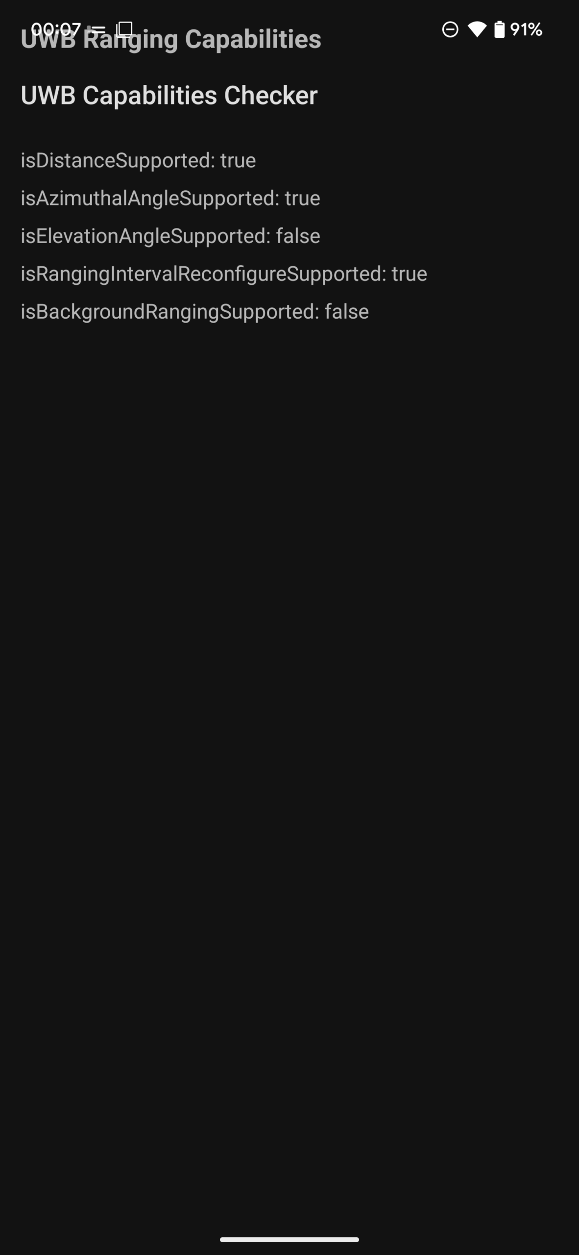 UWB capabilities of Pixel 6 Pro