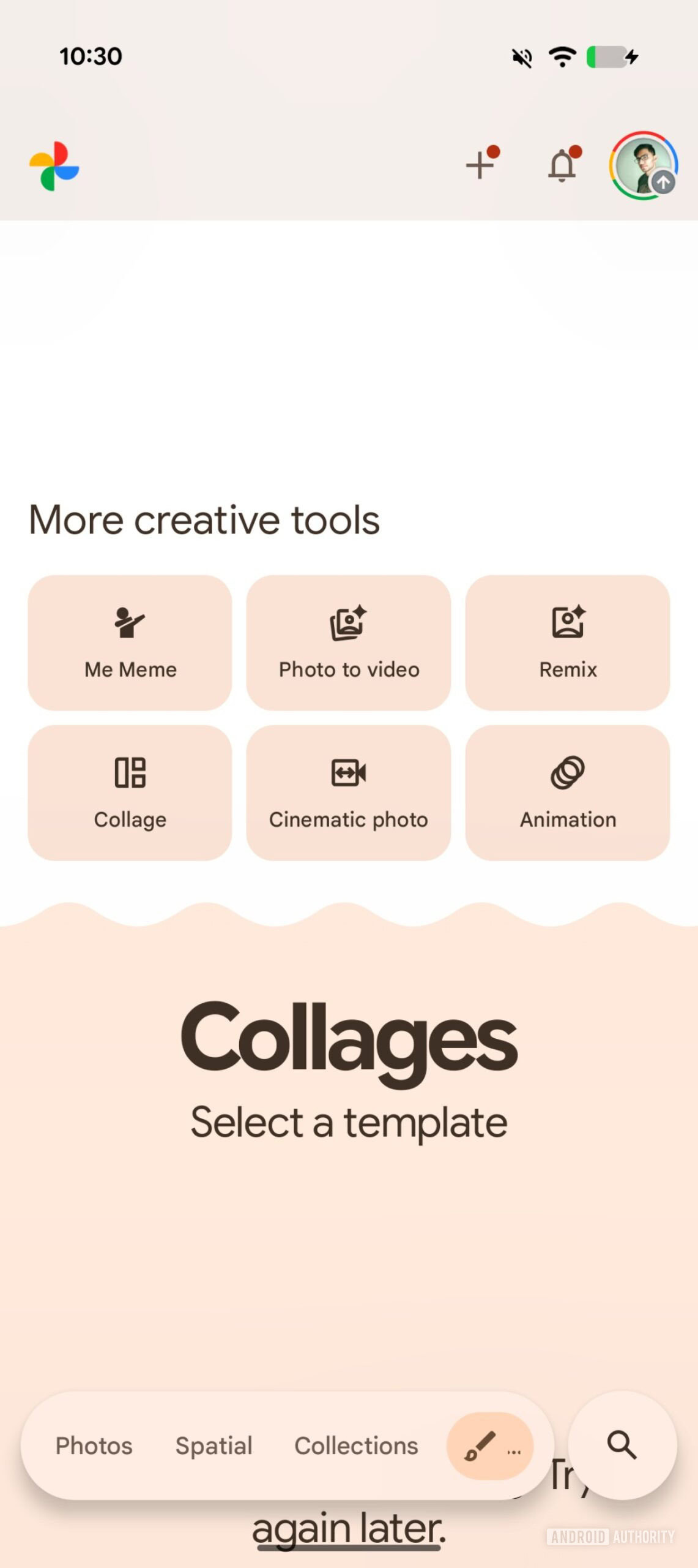create photos tools ui 2