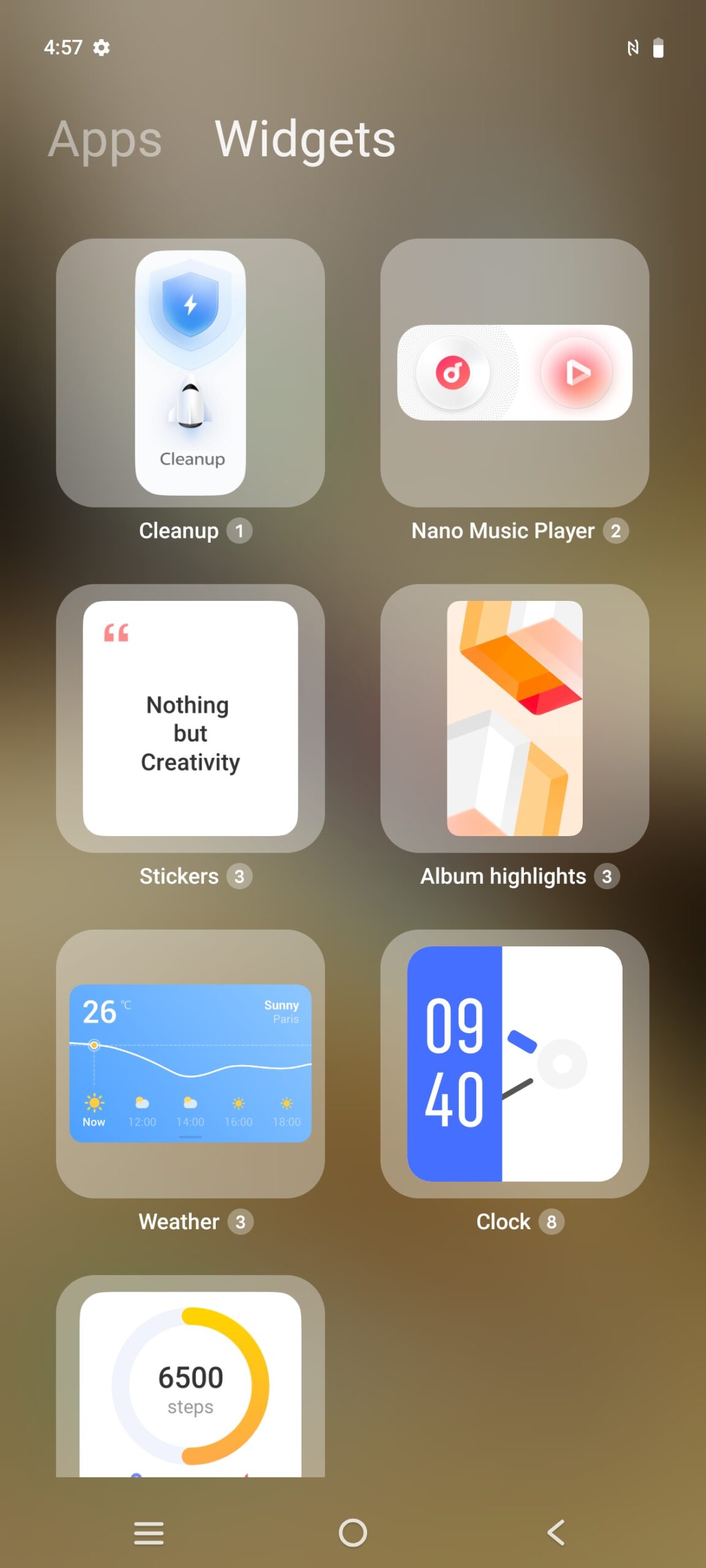 vivo Fun Touch OS 15 widgets