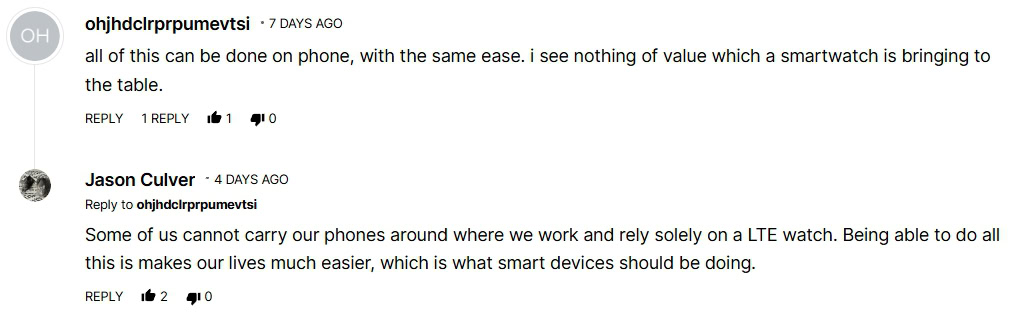 AA reader on how they use Gemini on their smartwatch (2)