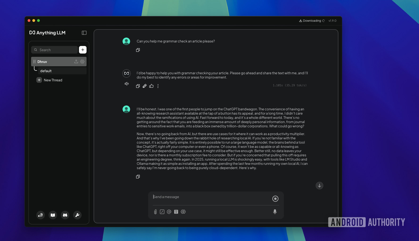AnythingLM grammar check AnythingLM grammar check