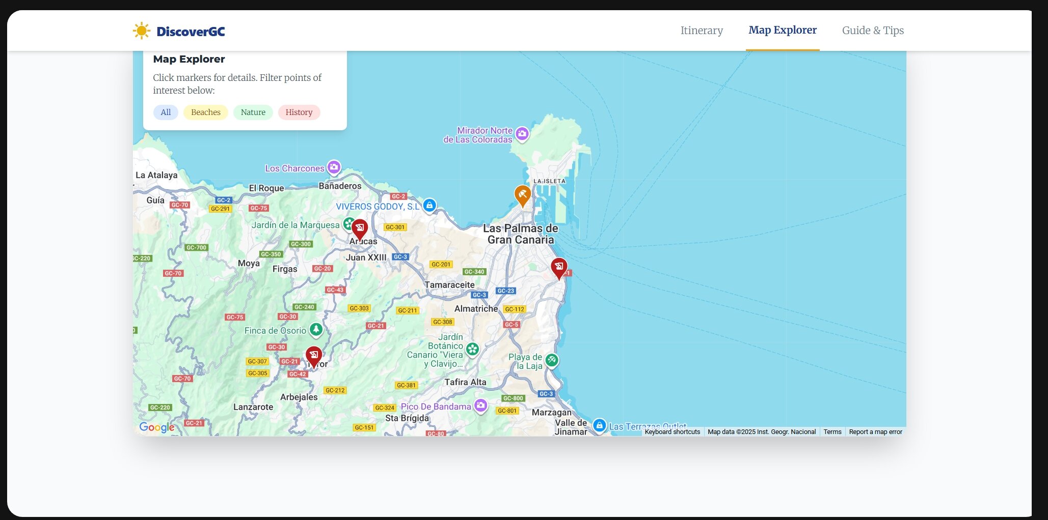 Gemini Dynamic View map