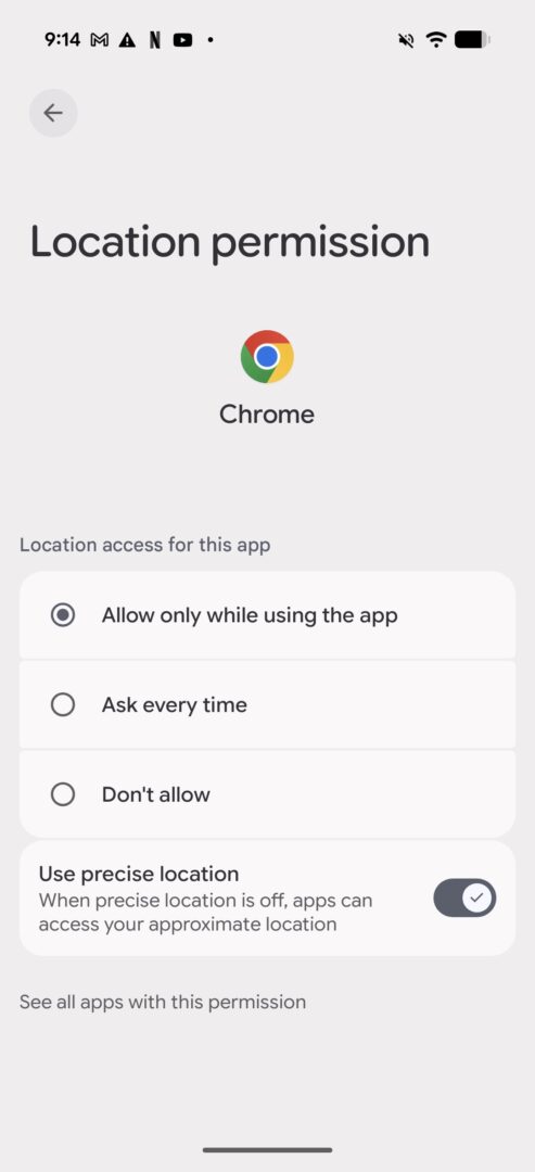 Chrome for Android preps smarter site-specific location permissions