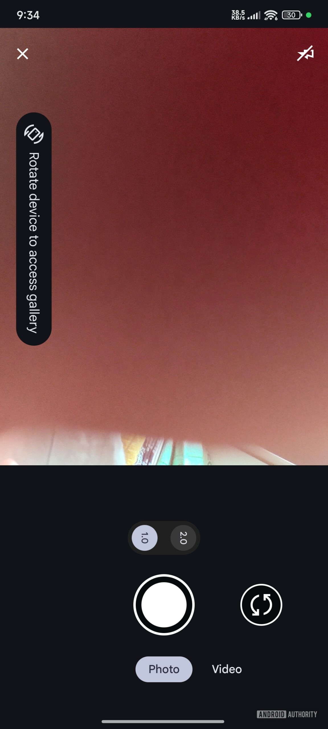 Google Messages Auto rotate bug in the gallery UI (2)