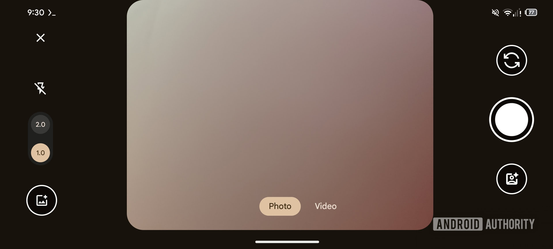 Google Messages Gallery UI in landscape Google Messages Gallery UI in landscape
