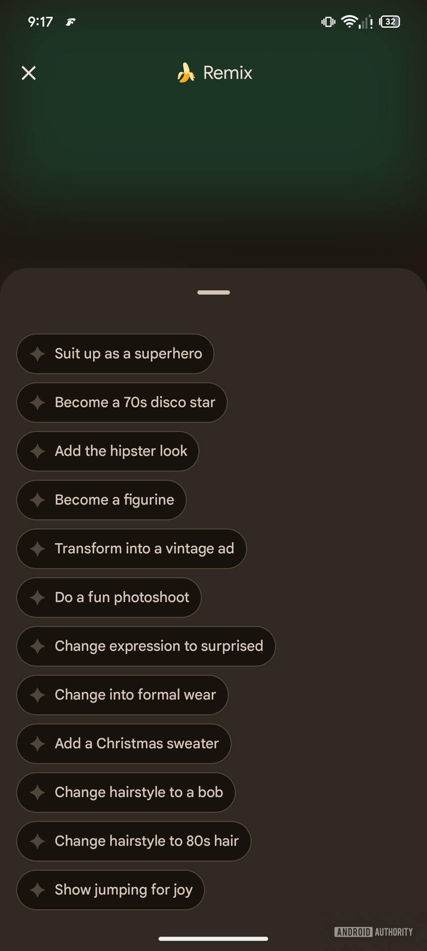 Google Messages Remix button powered by Nano Banana (5)