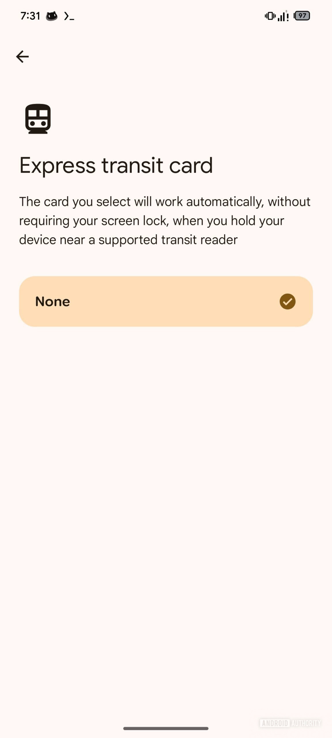 Google 월렛 익스프레스 교통카드 2