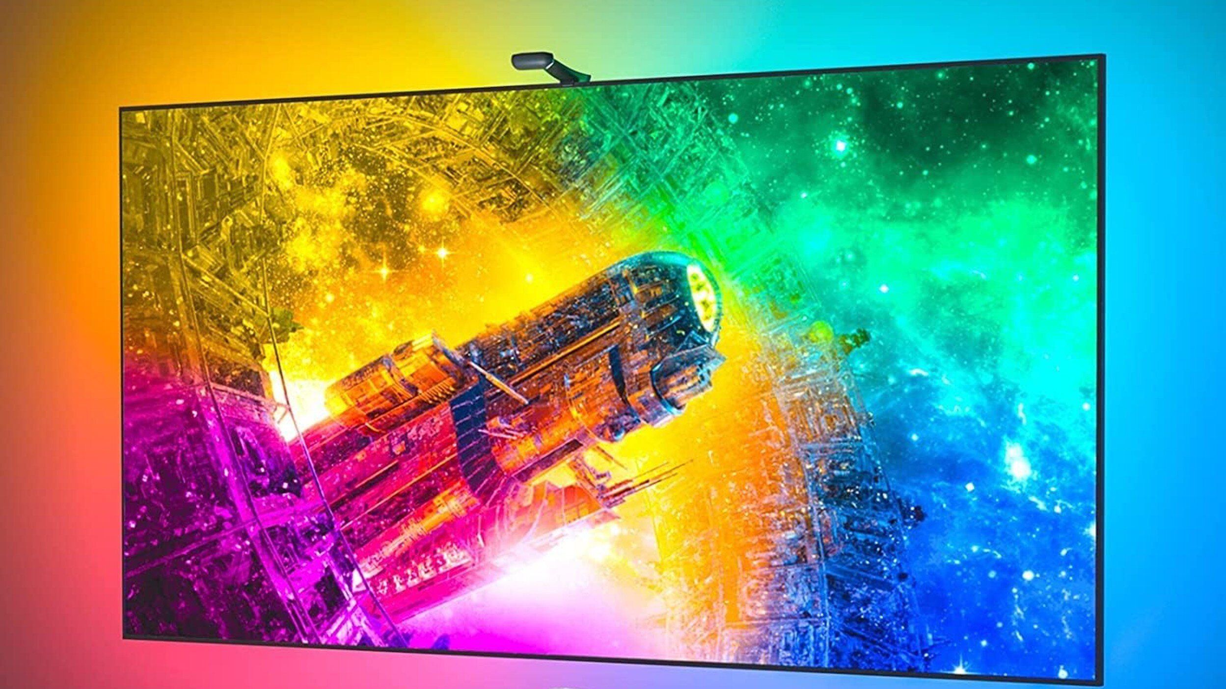 The Govee Envisual TV LED Backlight T2 is a great Black Friday option for NFL parties.