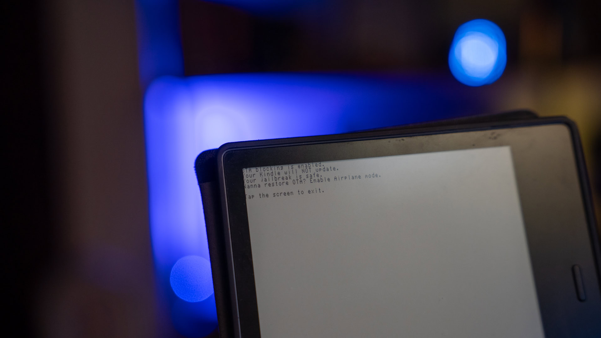 Kindle Jailbreak reasons update blocking Kindle Jailbreak reasons update blocking