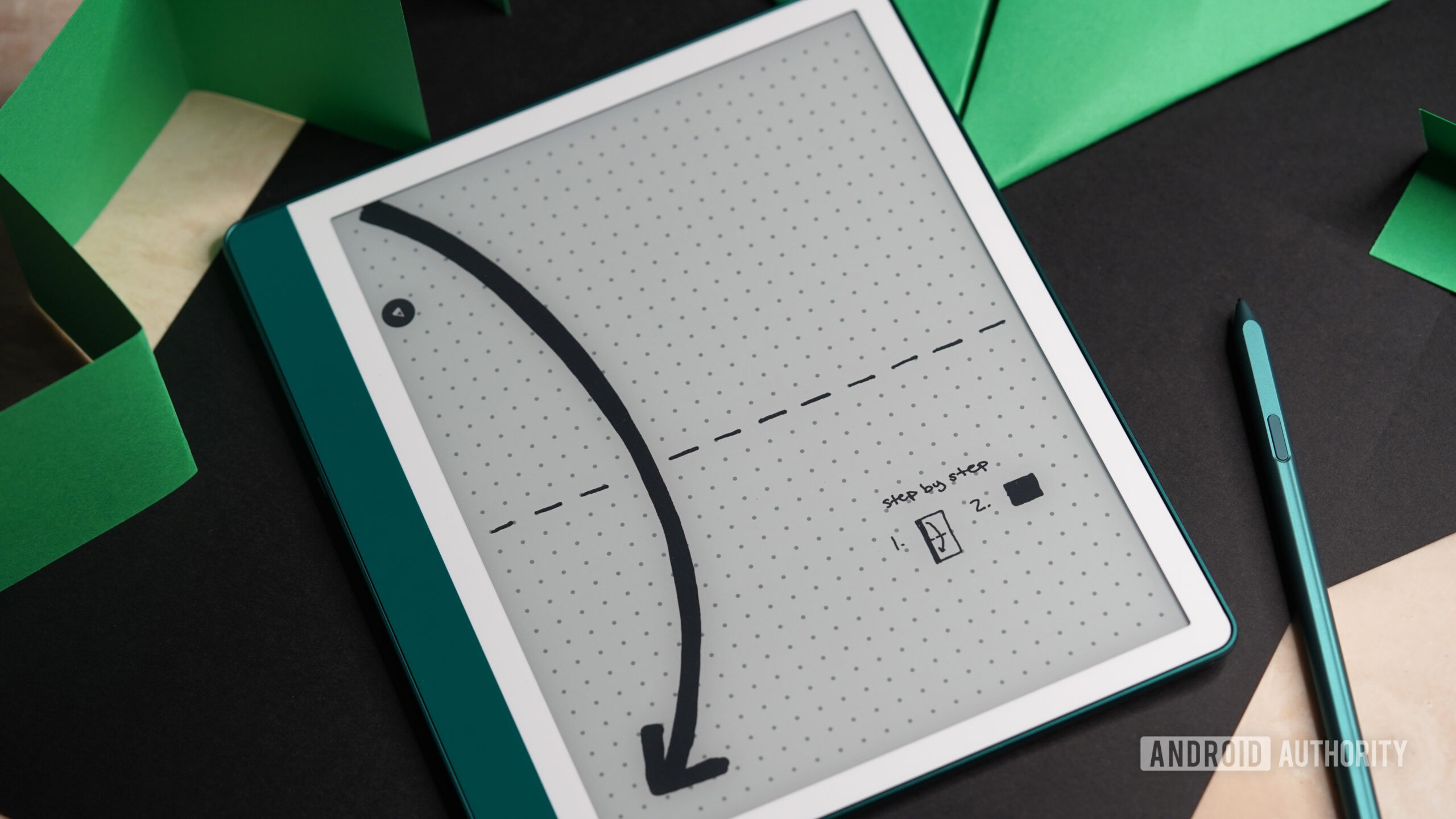 Kindle Scribe Fold How To A Kindle Scribe displays a potential Fold How-To