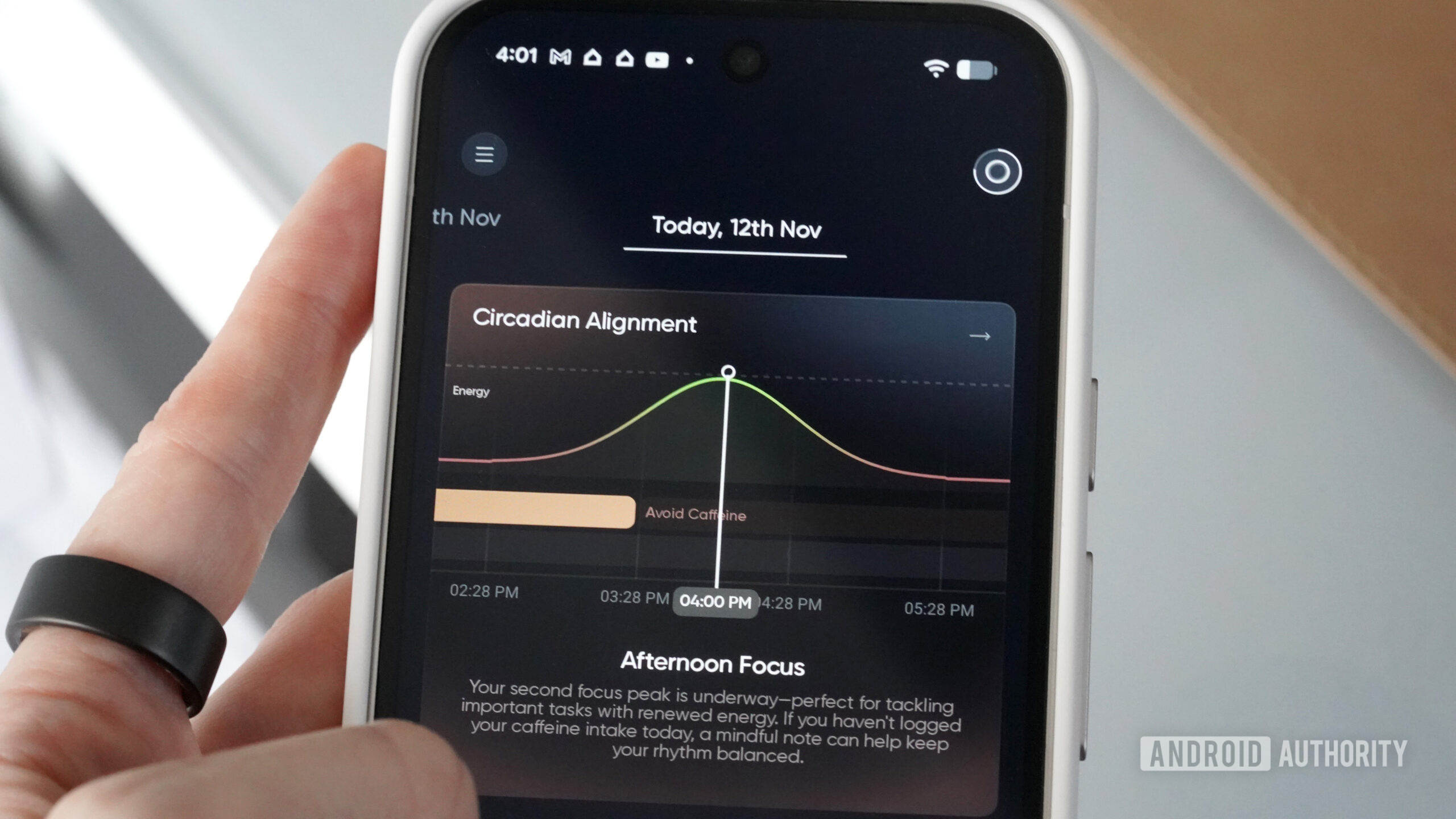 Luna Ring 2 Circadian Rhythm