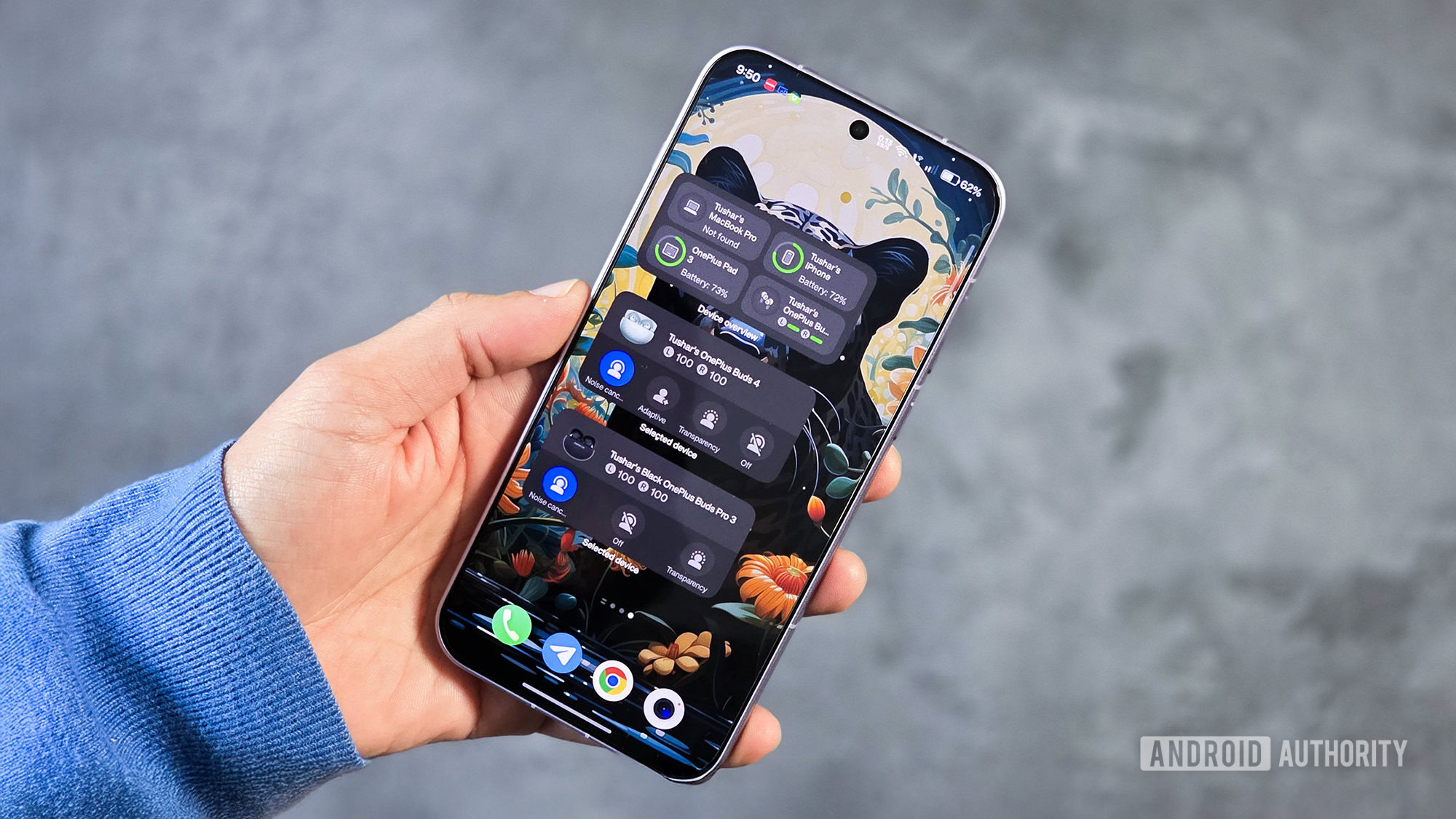 OxygenOS 16 devices widget