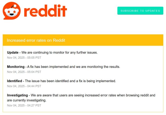It's not just you: Reddit is down for many users (Updated: Fixed ...