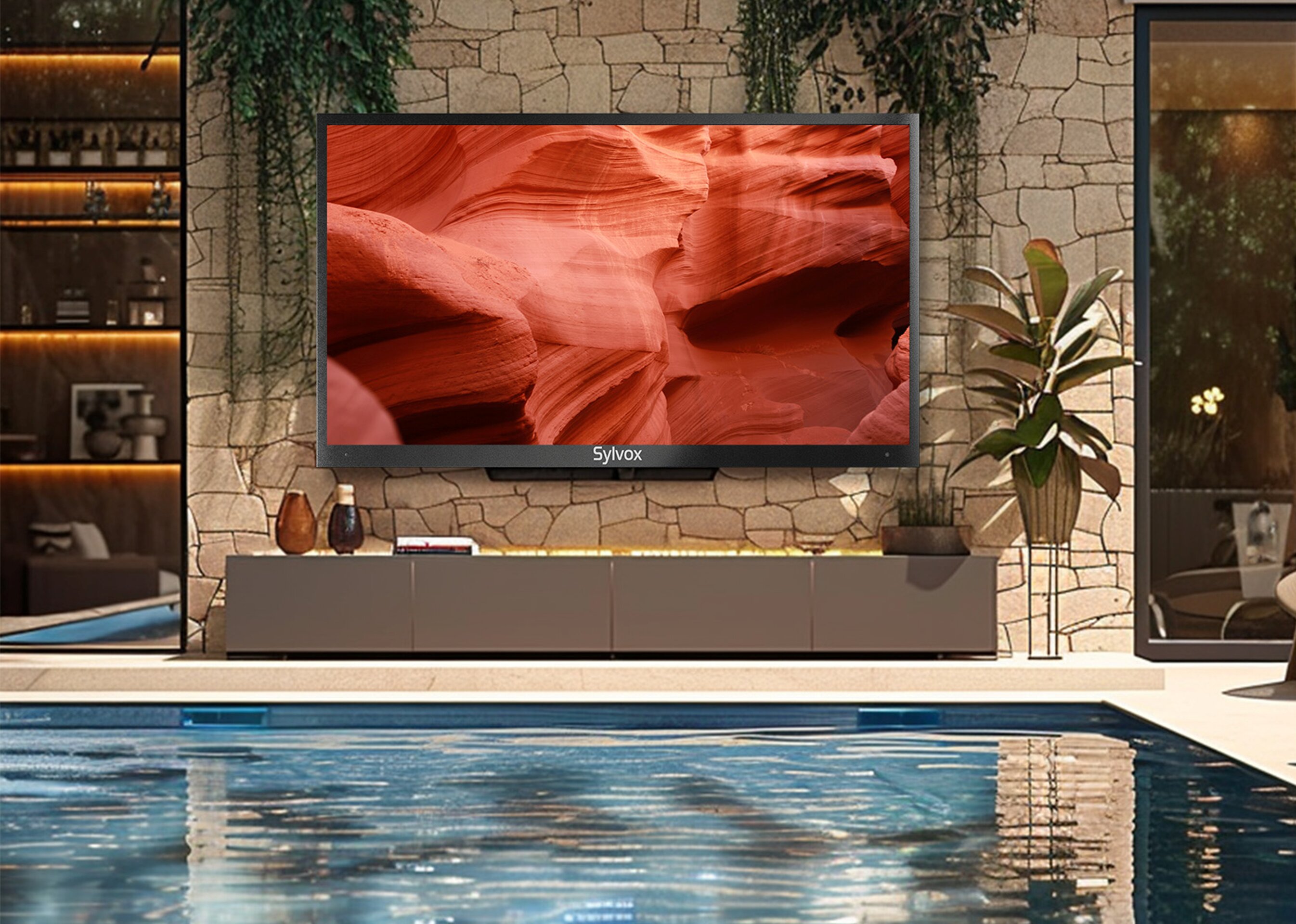 Sylvox Pool Pro 2 Outdoor TV Press Image