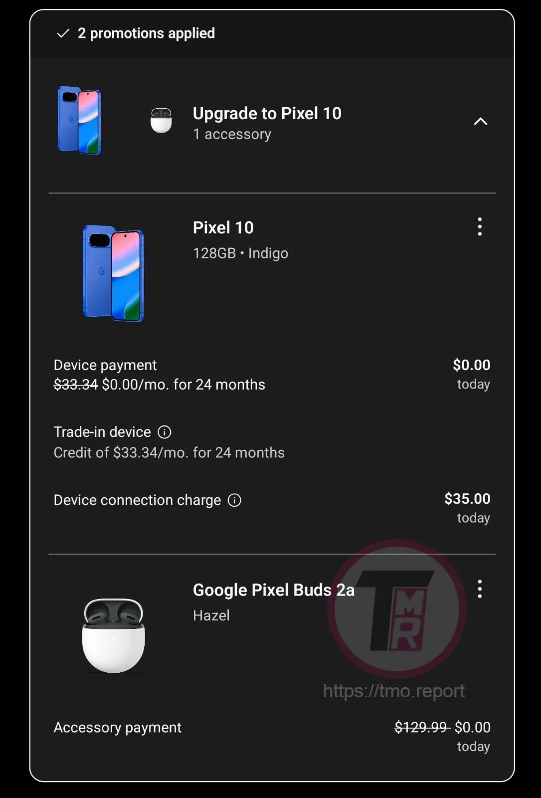 T Mobile free Pixel Buds 2a with Pixel 10 offer T Mobile free Pixel Buds 2a with Pixel 10 offer