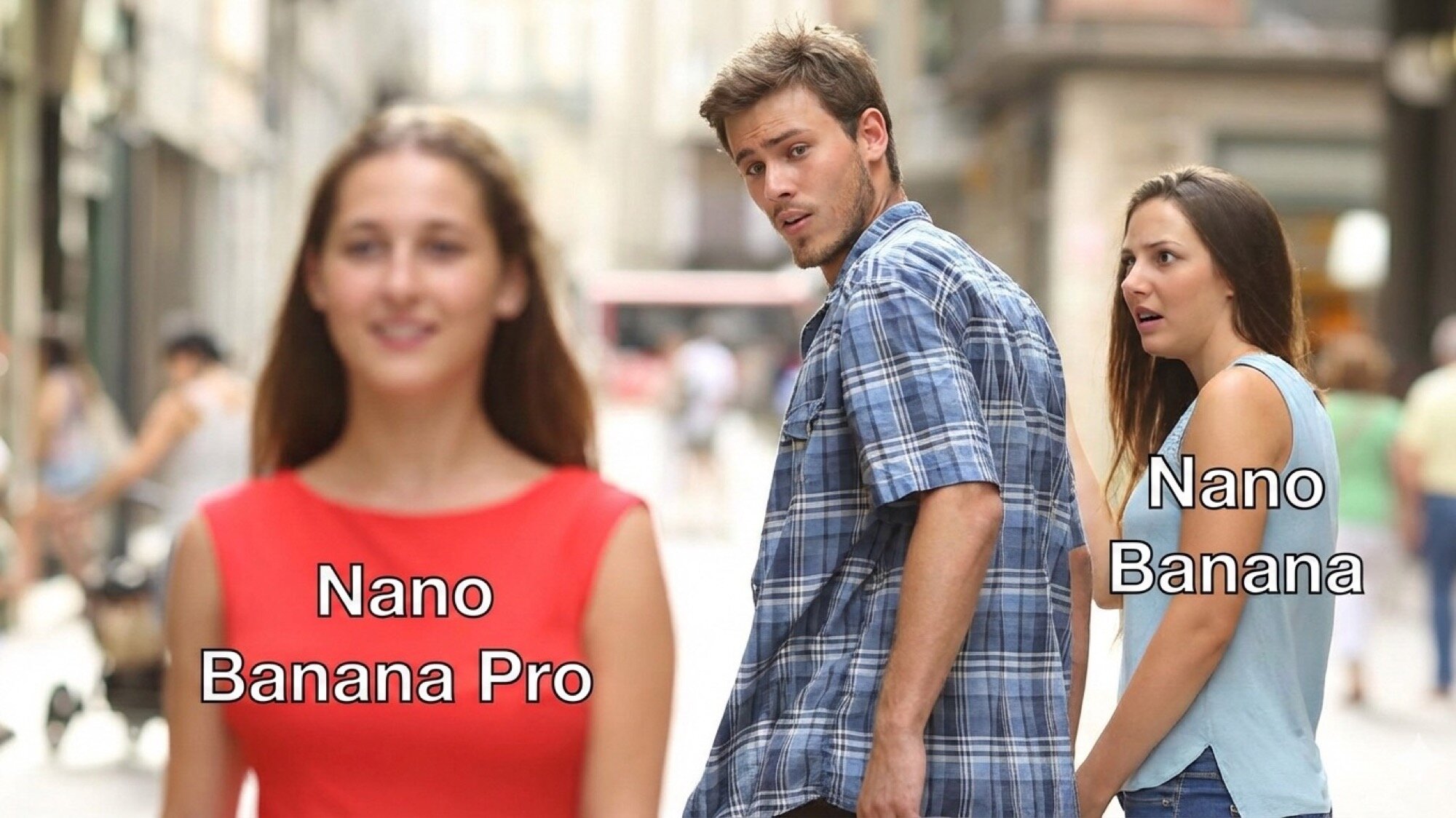 distracted guy gemini nano banana pro distracted guy gemini nano banana pro