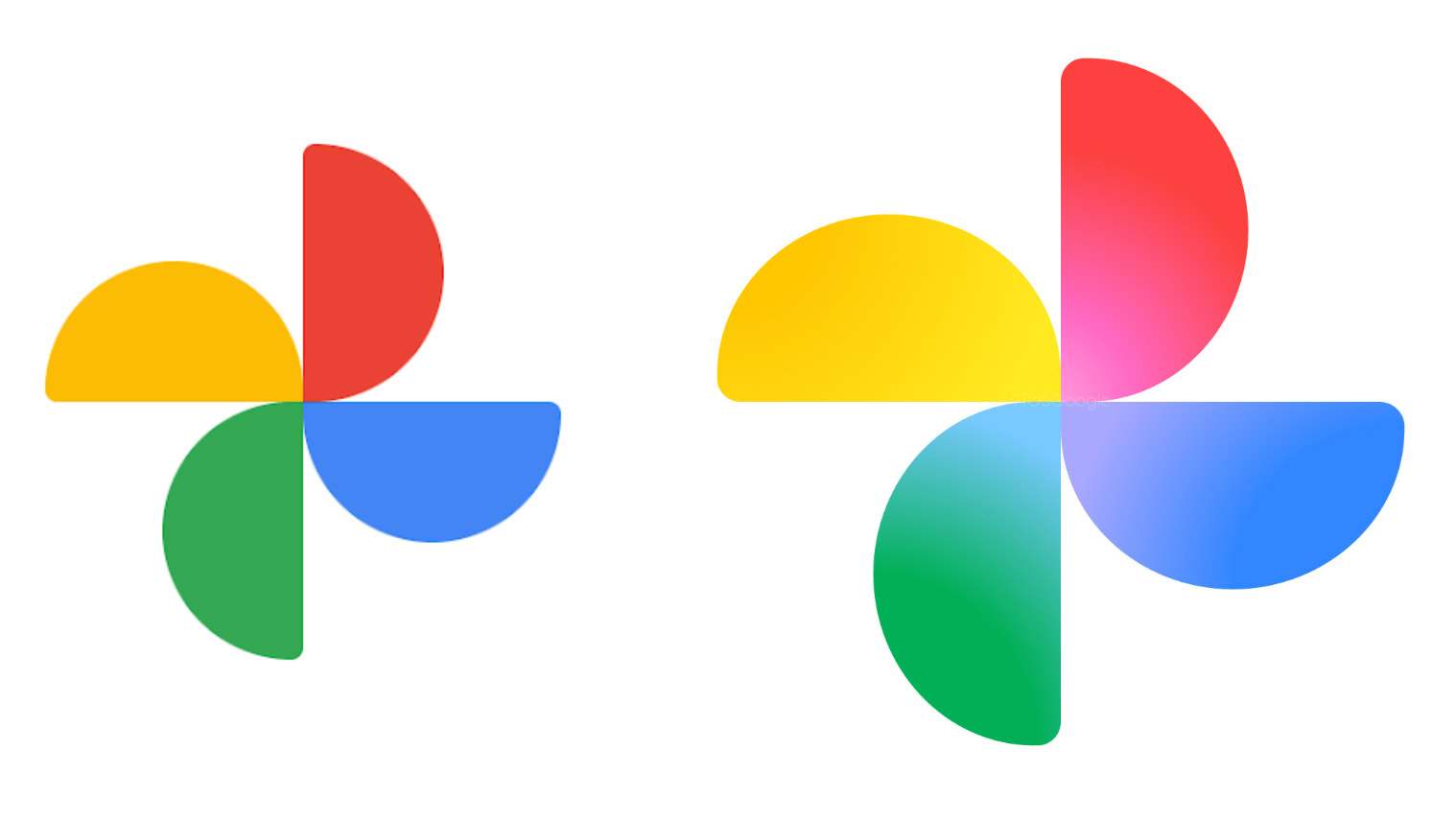 Google Photos new AI icon