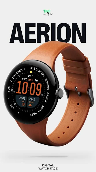 time flies aerion watchface