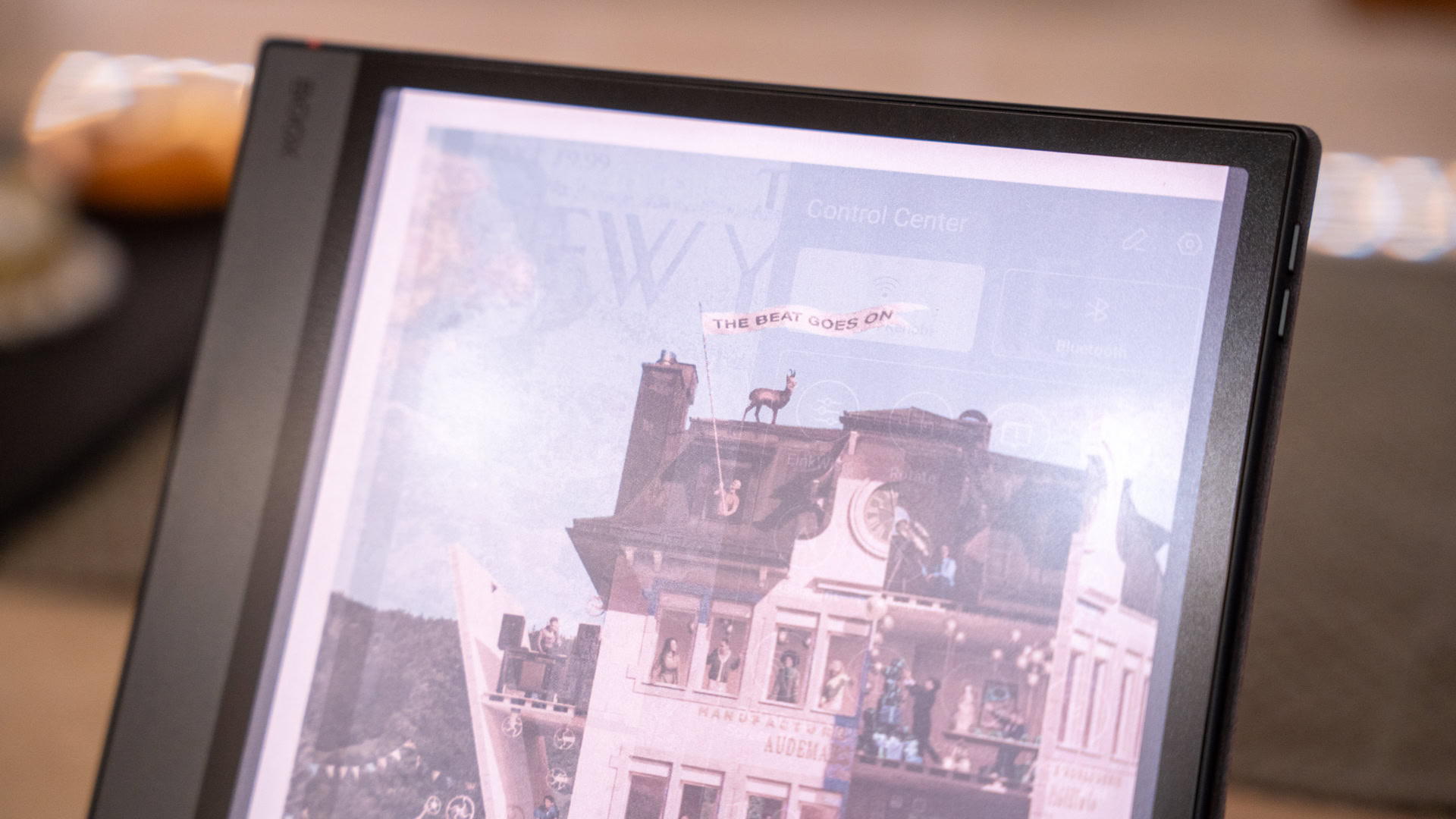 Boox Note Air 5C ghosting