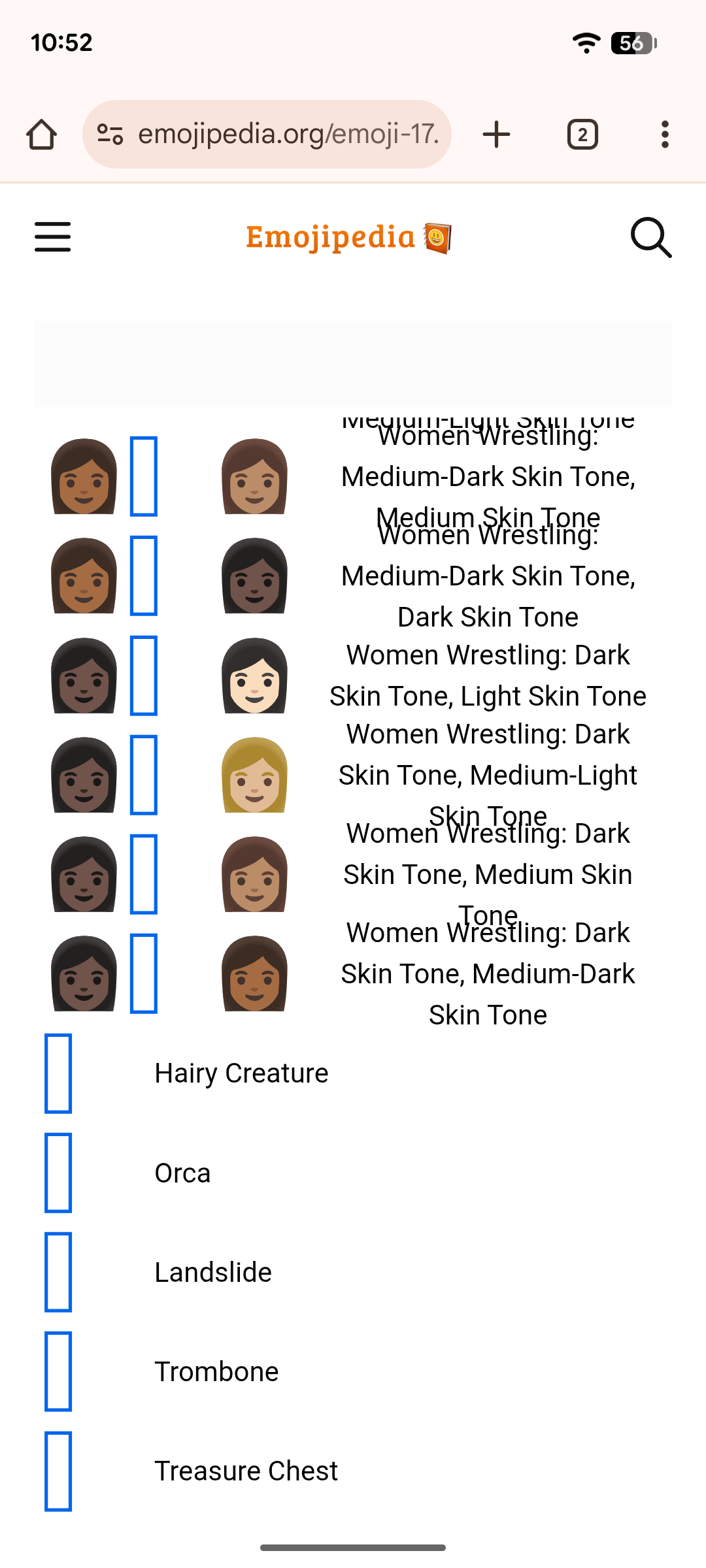 Emoji 17.0 not loading on Android 16 QPR2