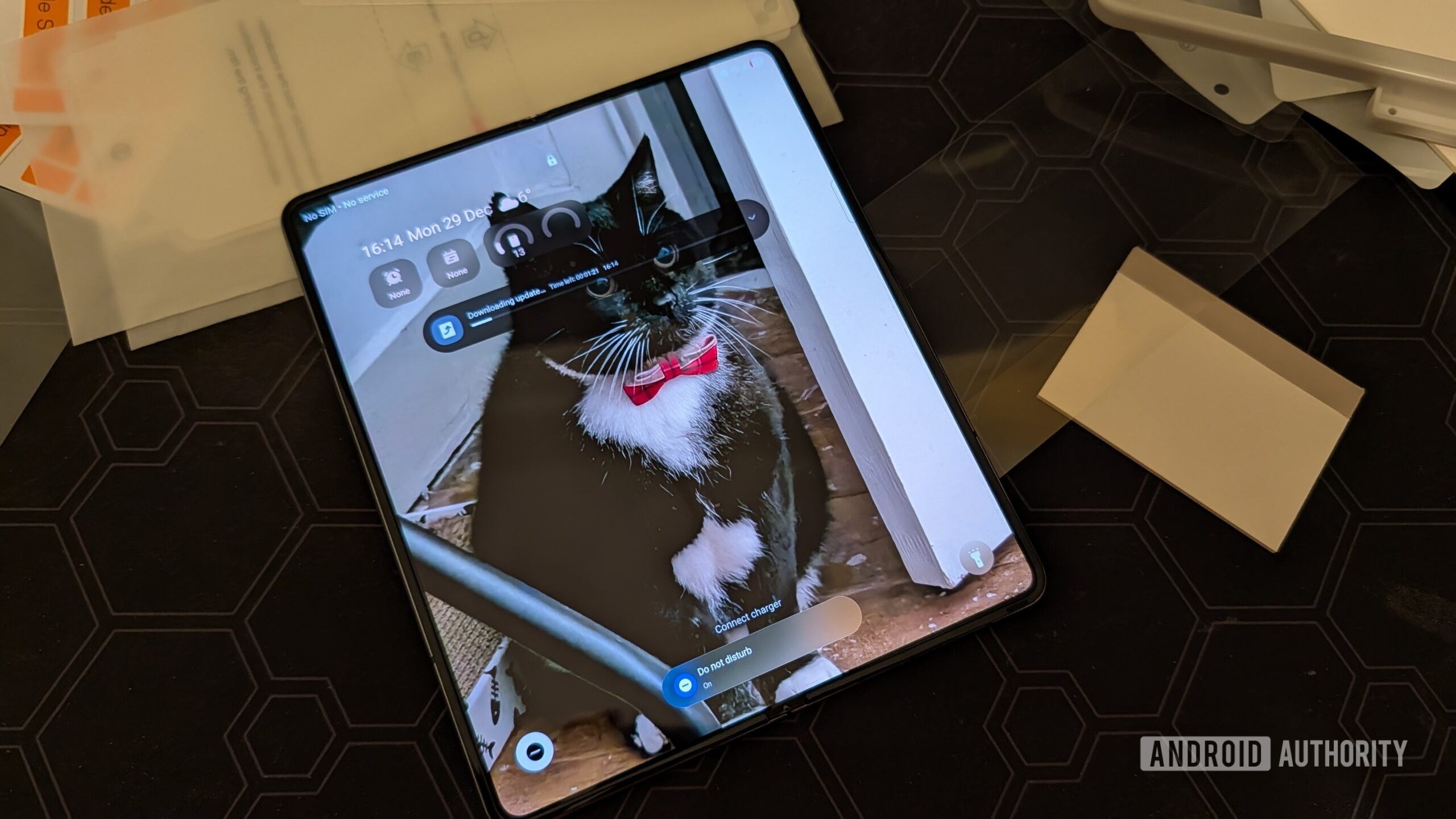 Fold 4 screen protector bubble screen on