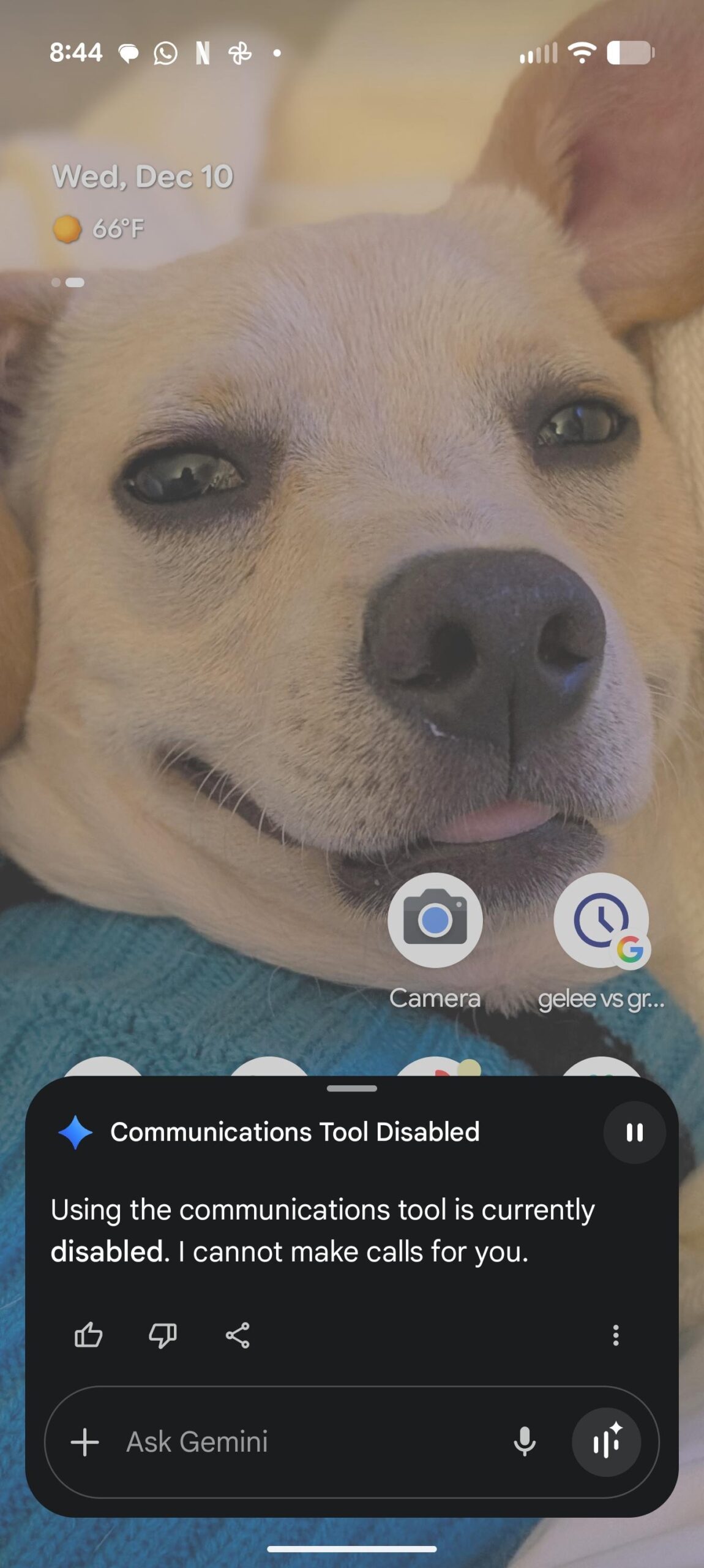 Gemini calls not working Redditor probono bonobo Gemini calls not working Redditor probono bonobo