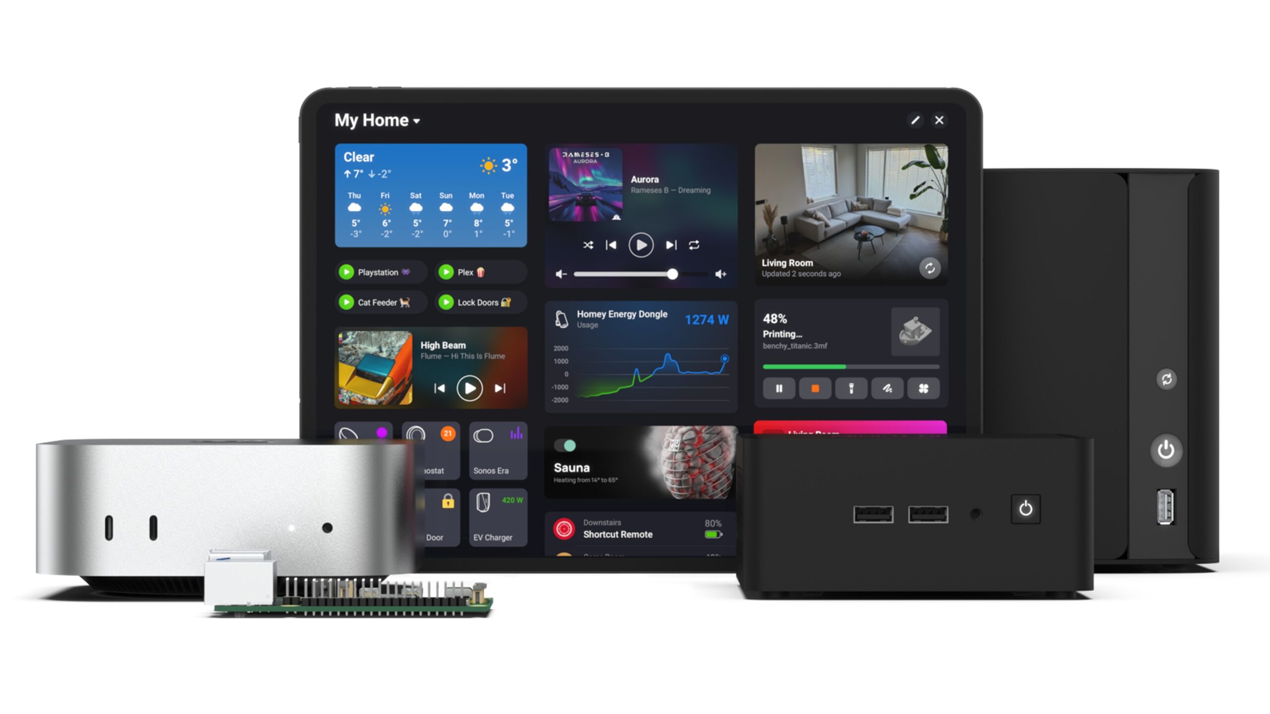 Homey Self Hosted Server Press Image