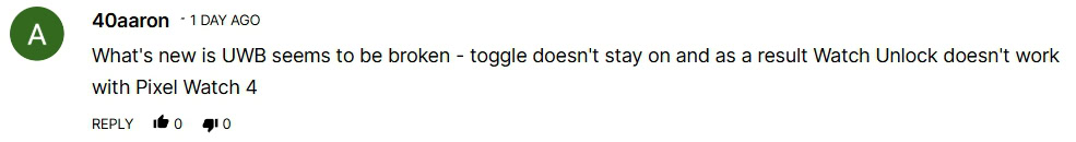 Reader comments on Android 16 QPR2 being a big update (3)