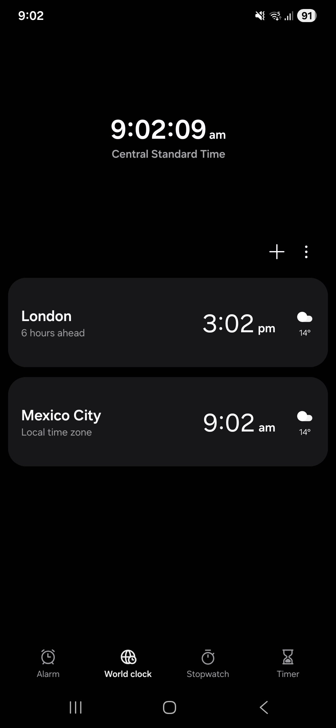 Samsung One UI 8 Time Zone Converter