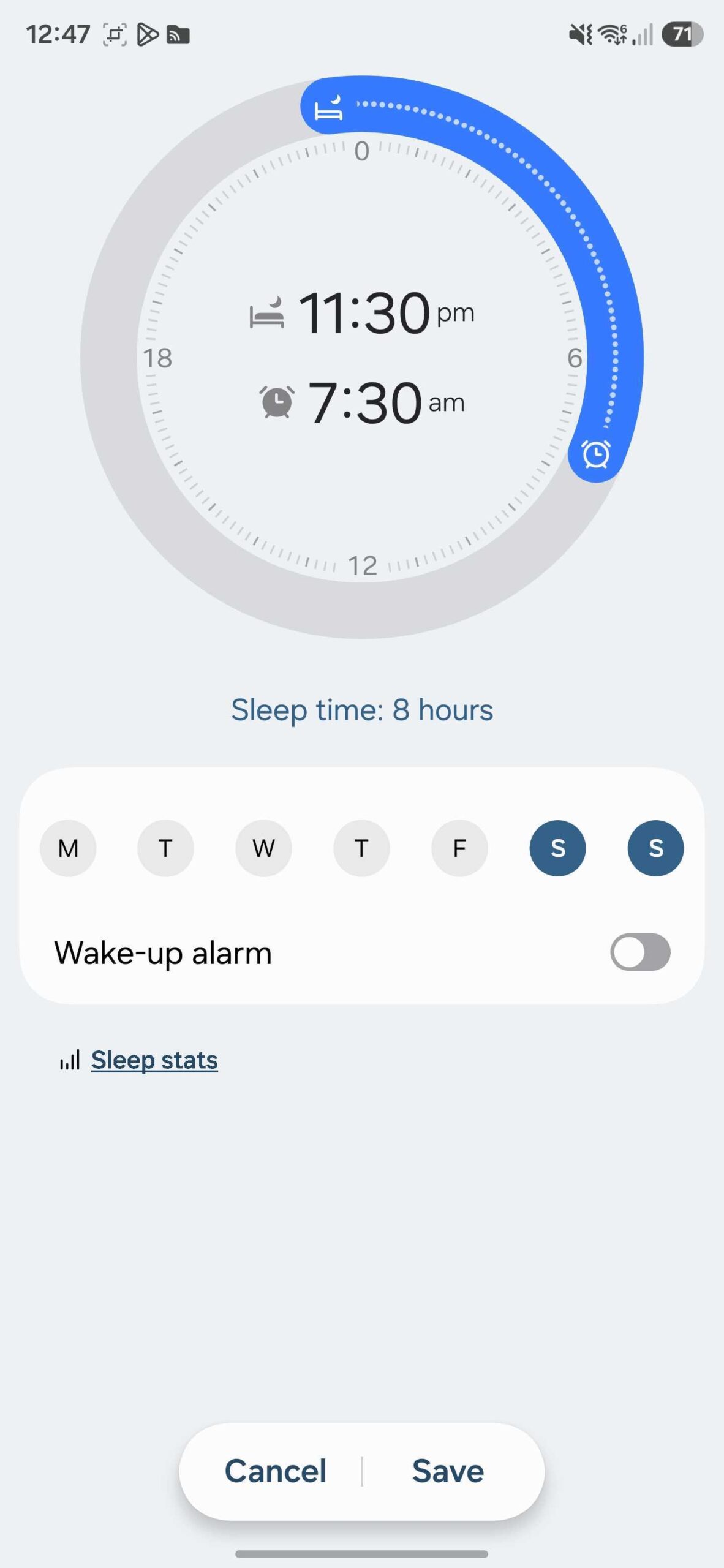 Samsung One UI 8.5 Beta Alarm Settings