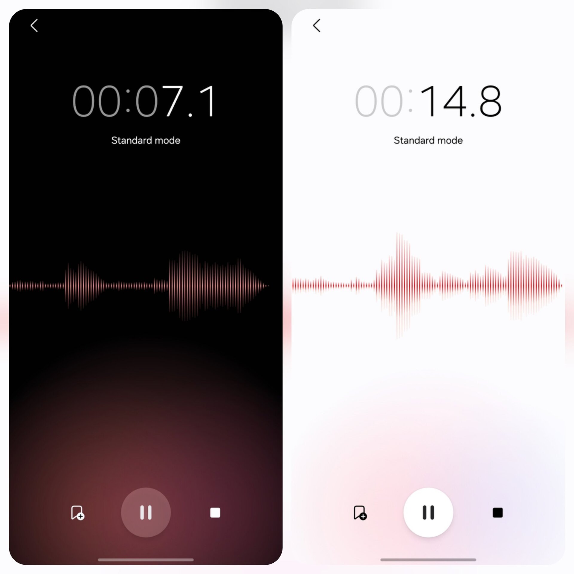 Samsung Voice Recorder app on One UI 8.5 1