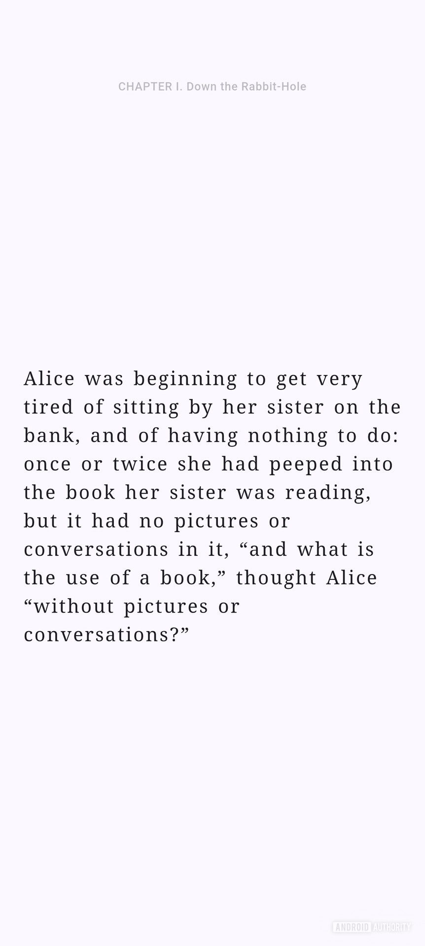 Seriatim Reader on Android Free reading app for one sentence reading (11)