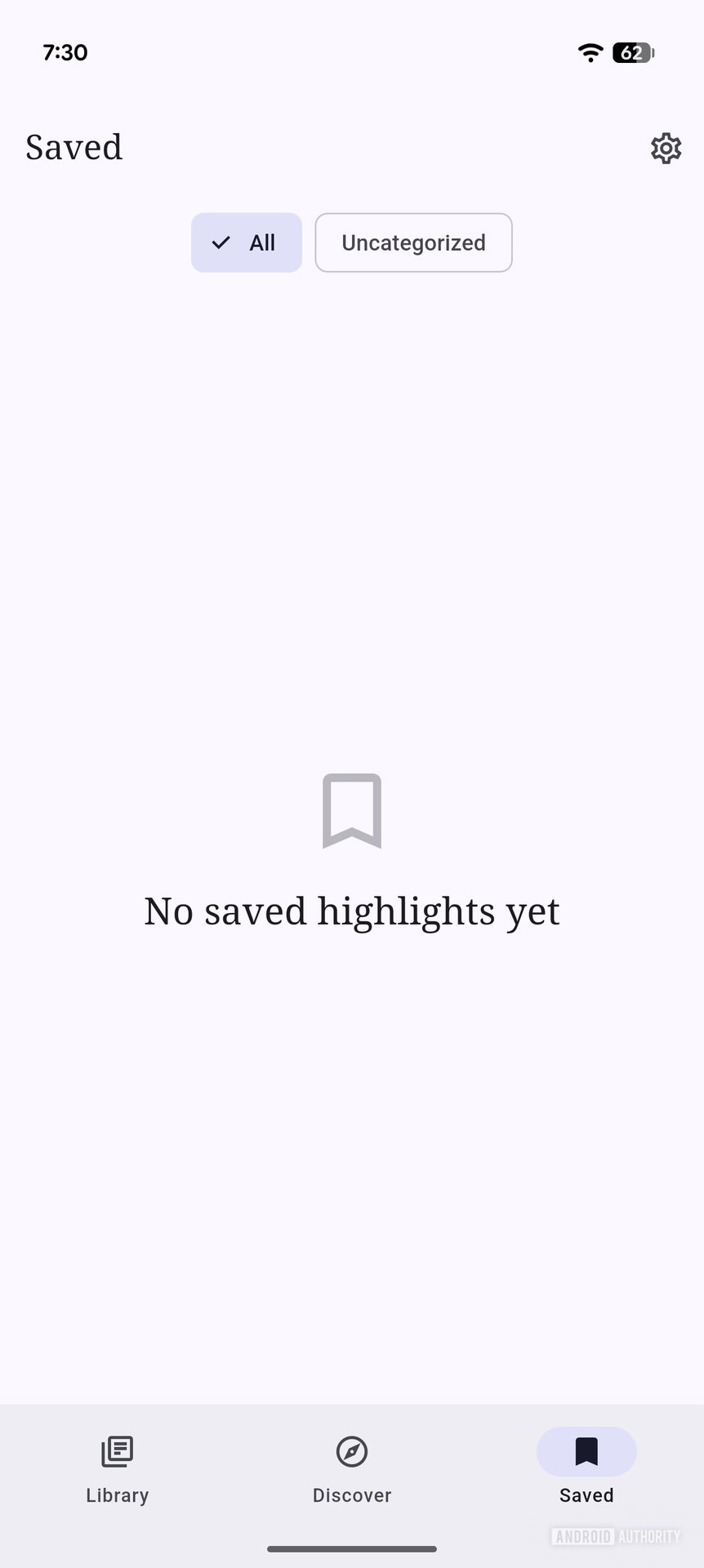 Seriatim Reader on Android Free reading app for one sentence reading (2)