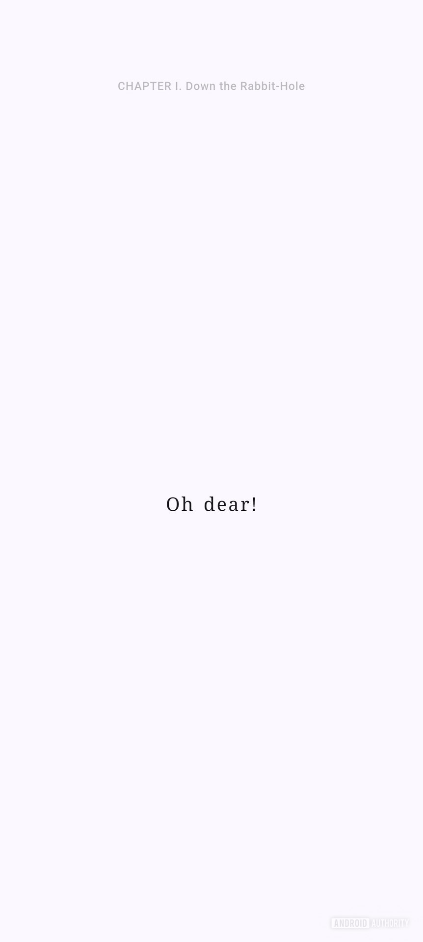 Seriatim Reader on Android Free reading app for one sentence reading (6)