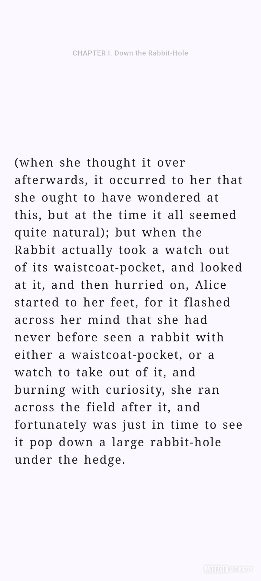 Seriatim Reader on Android Free reading app for one sentence reading (8)