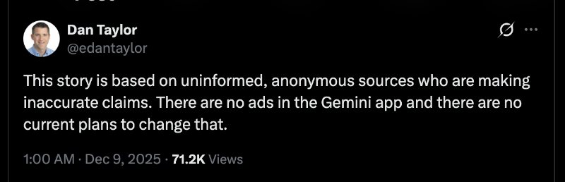 ads in gemini Google statement ads in gemini Google statement