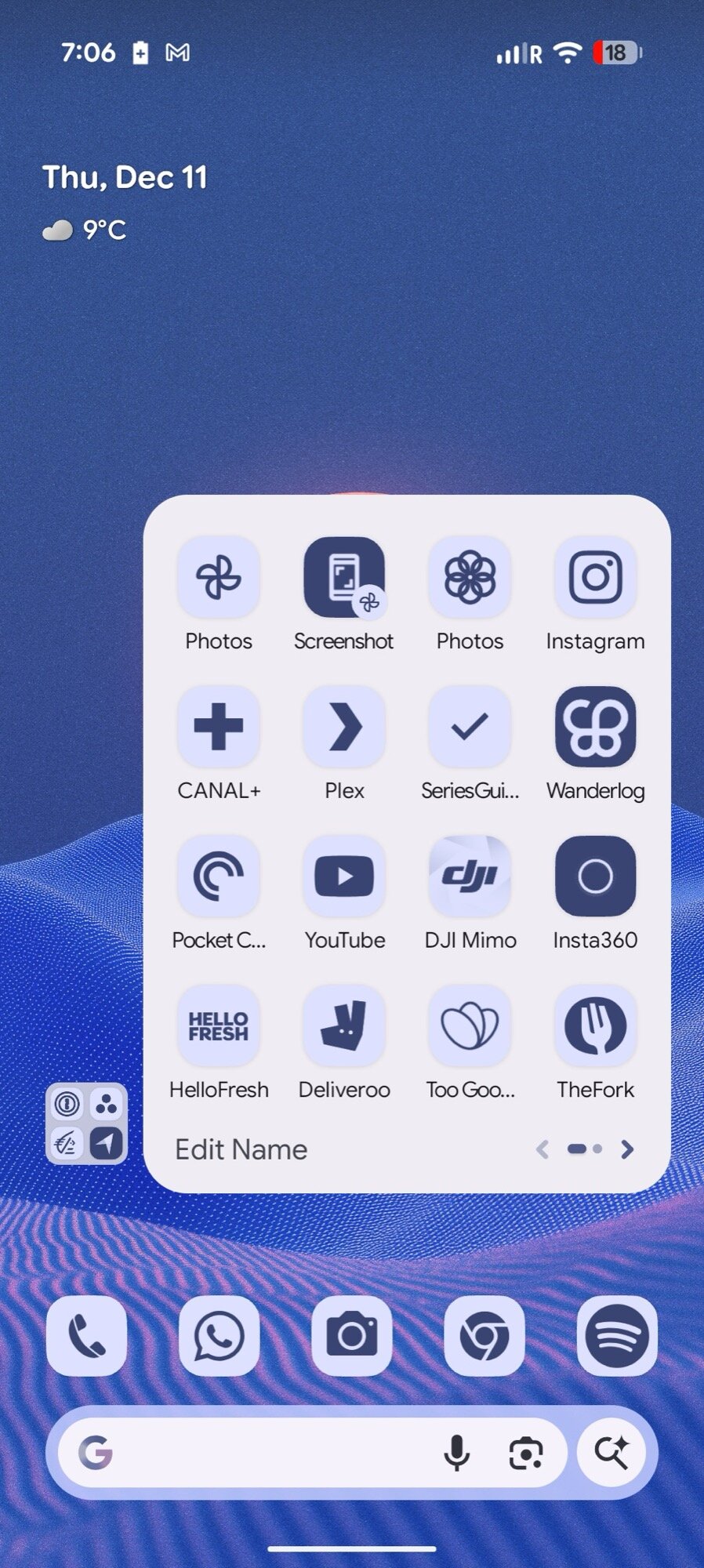 android 16 screenshot icon themes