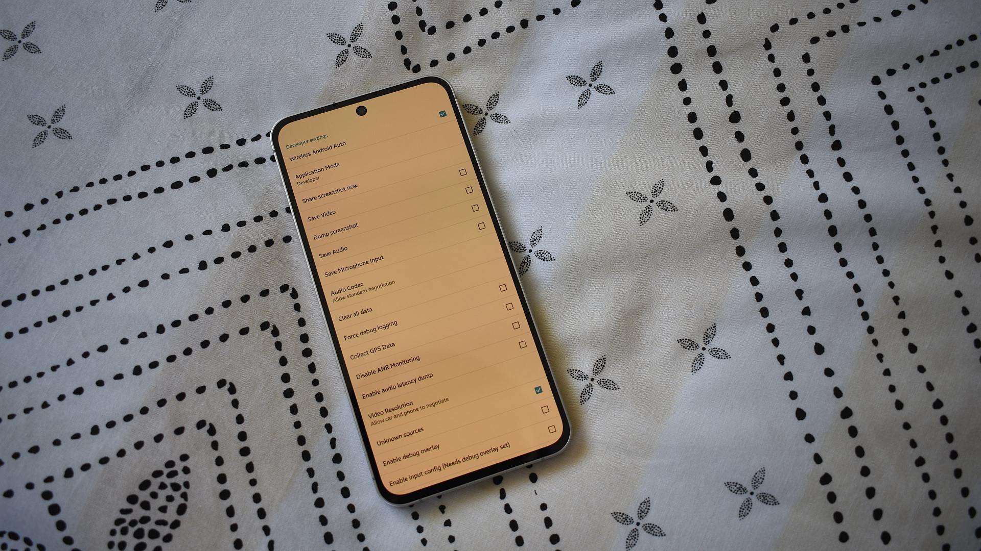 android auto developer settings page feature 1