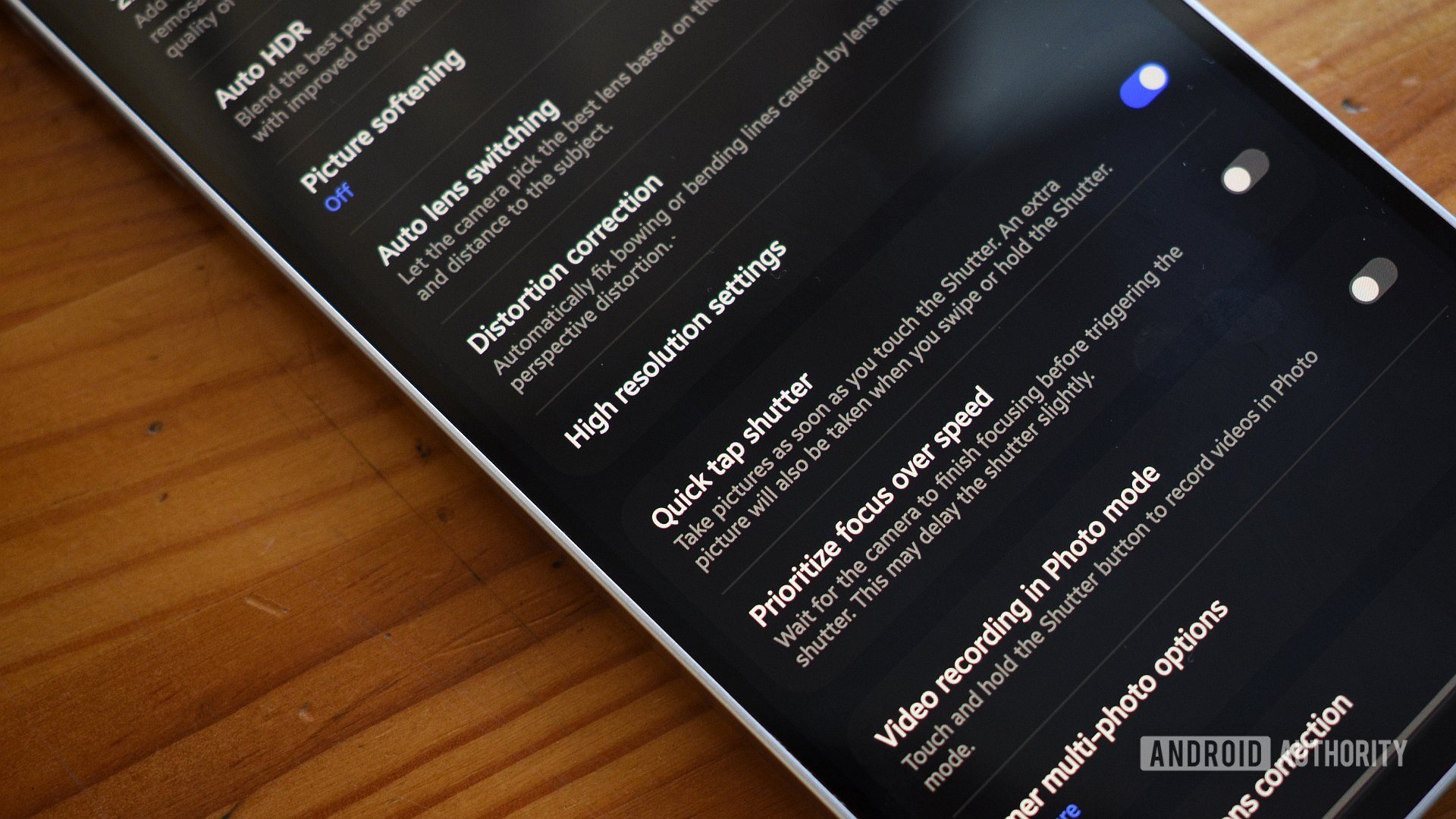 camera assistant one tap shutter samsung good lock 1