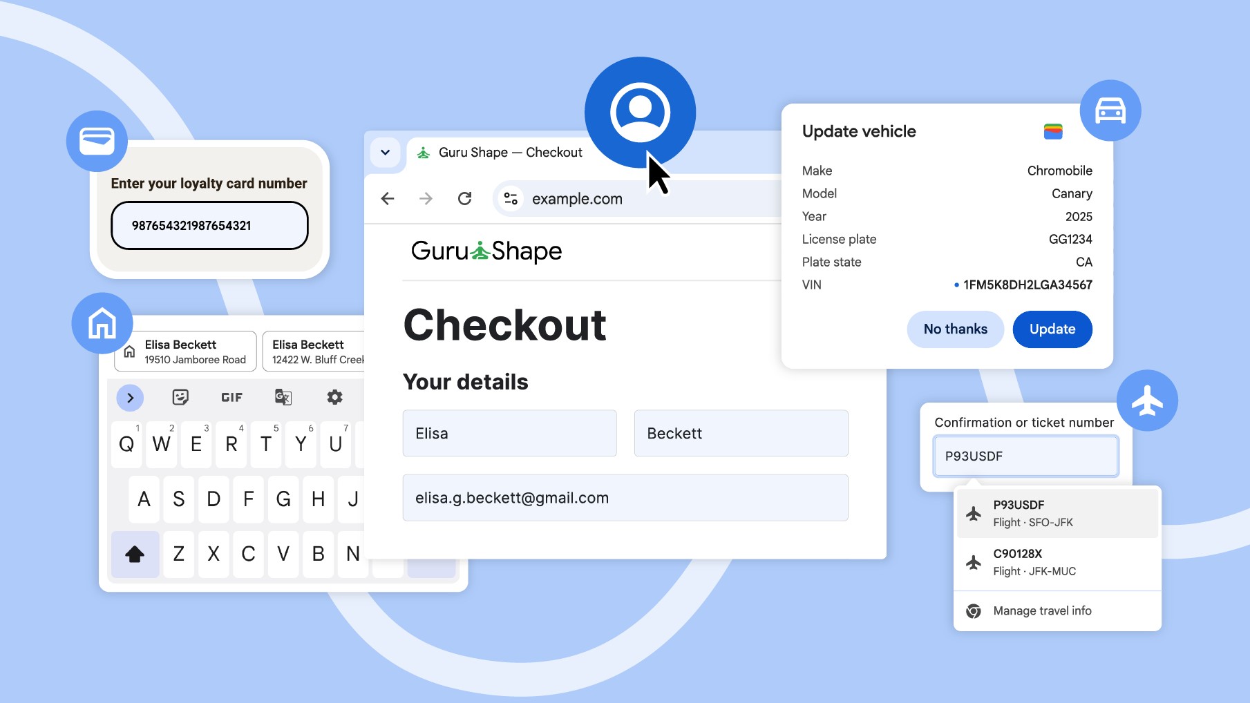Chrome is supercharging autofill to speed you through this holiday season