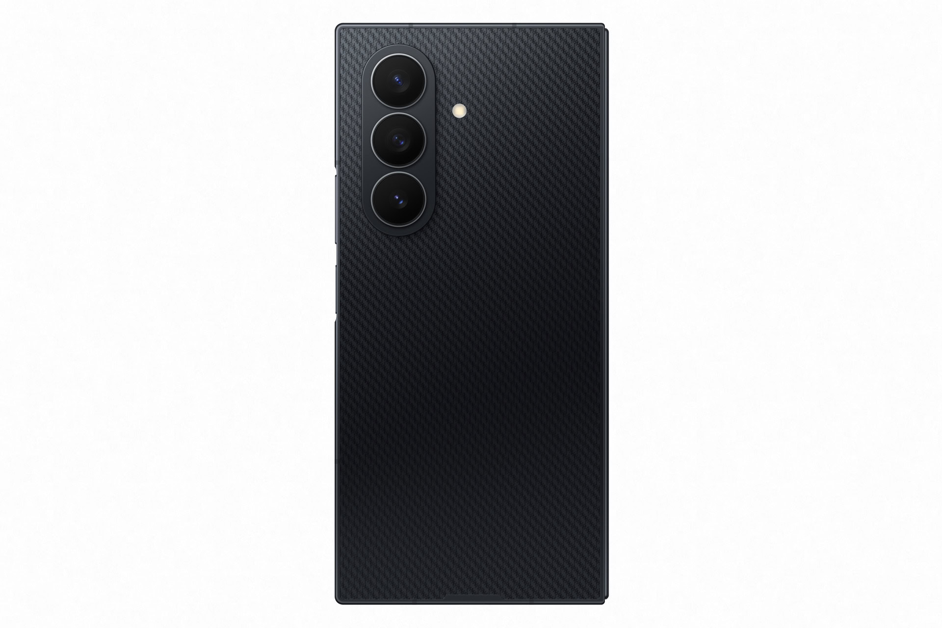 galaxy z trifold crafted black closed back