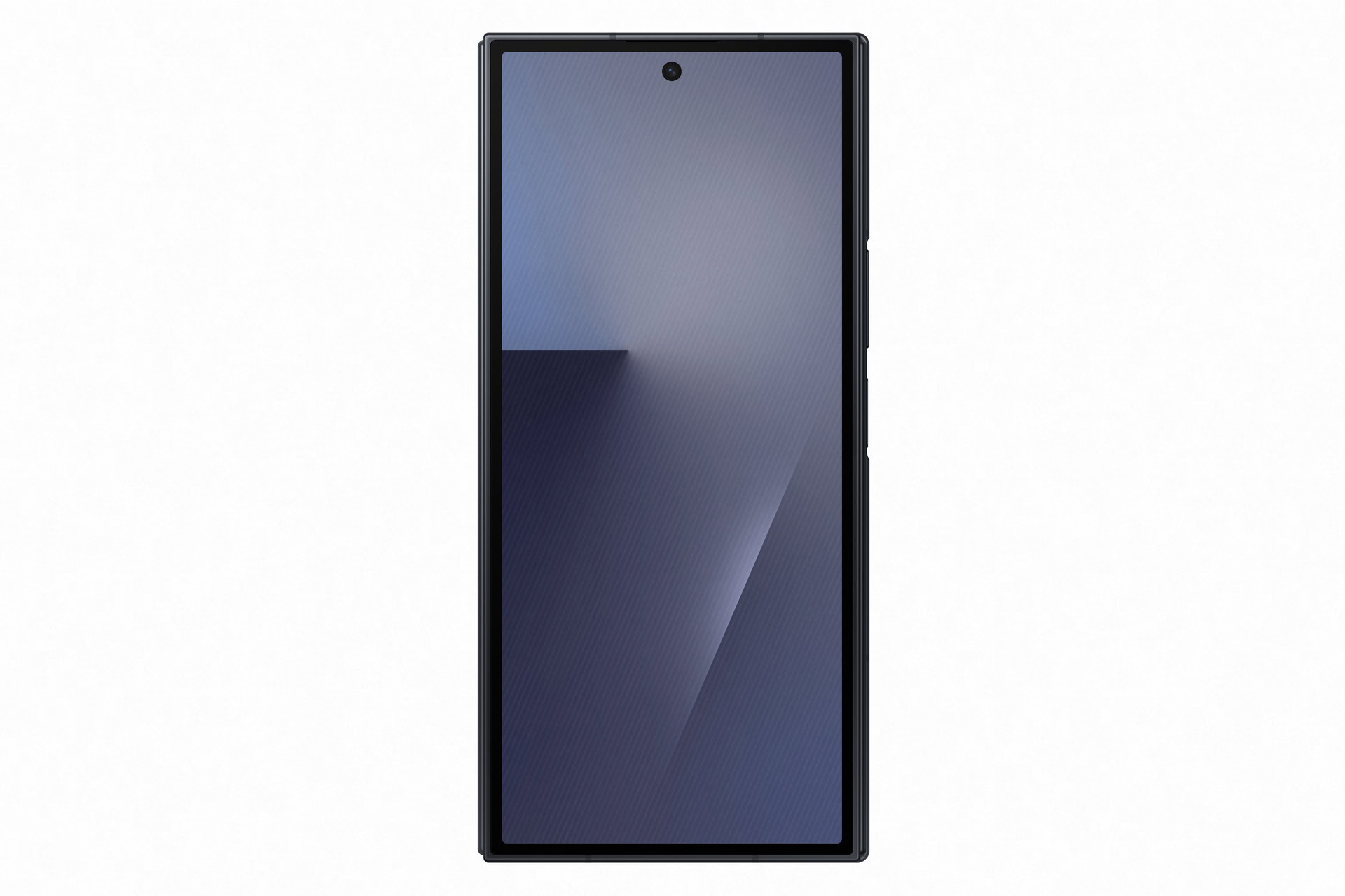 galaxy z trifold crafted black closed front