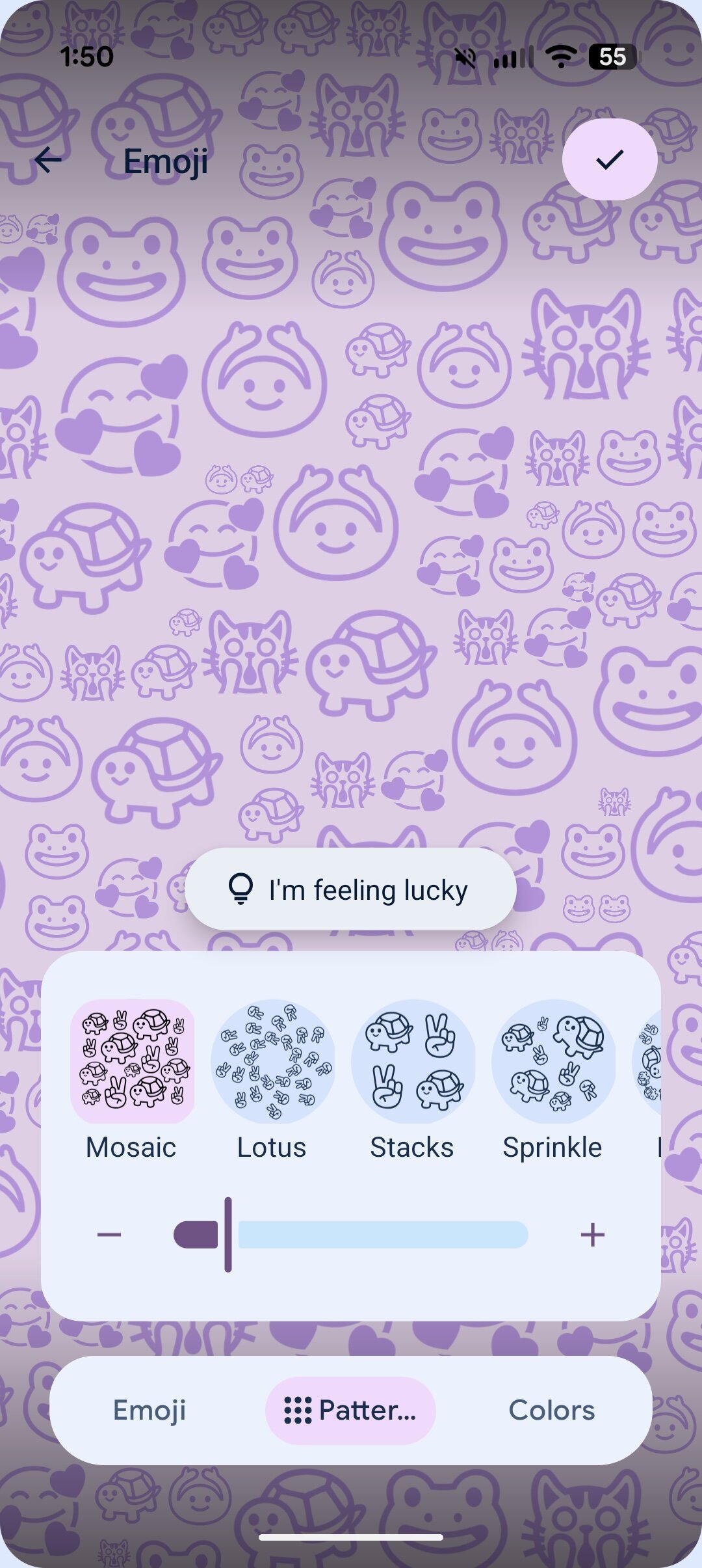 Screenshot of the Google Wallpapers app on a Pixel phone.