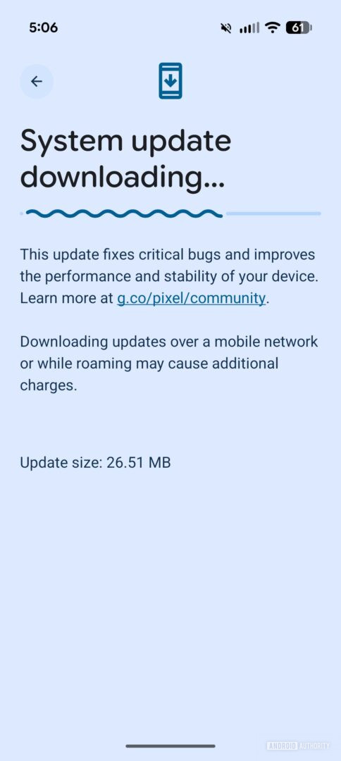 Is your Pixel getting Google's surprise December update?